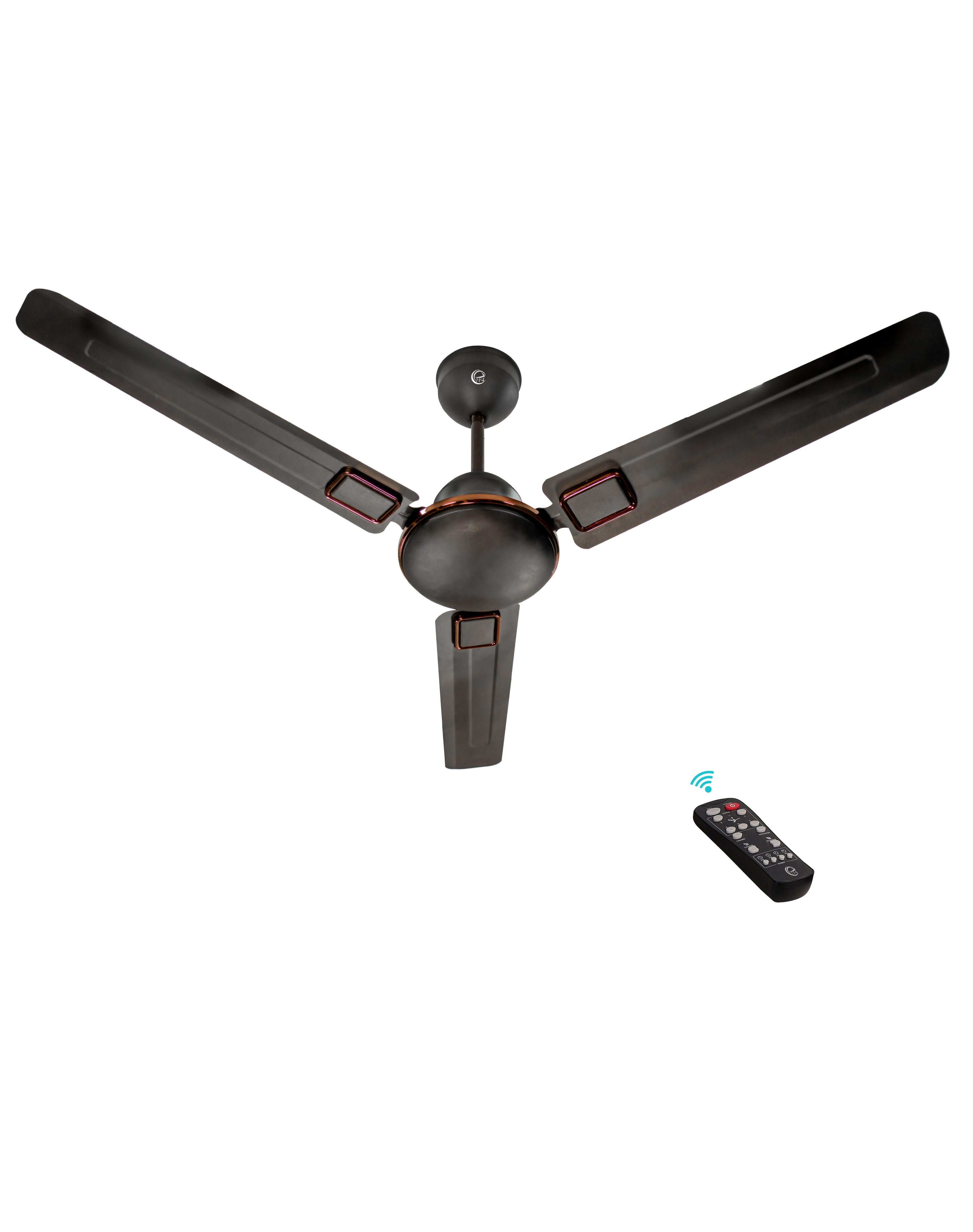 eFF4 Aster Remote Control Ceiling Fan 5 Star 1200 mm 3 Blade High Air Delivery Energy Saving Ceiling Fan (2 Years Warranty) Saves Your Electricity Bills