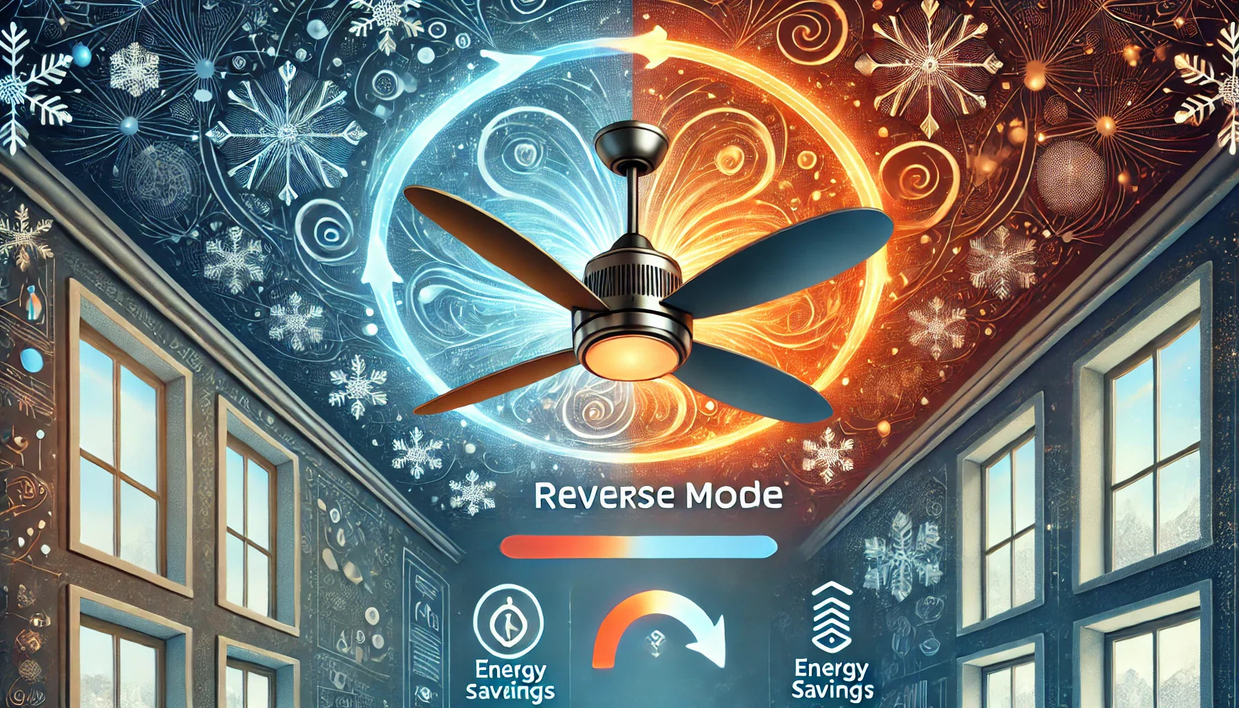 Reverse Mode in Ceiling Fans: A Game-Changer for Winter Comfort