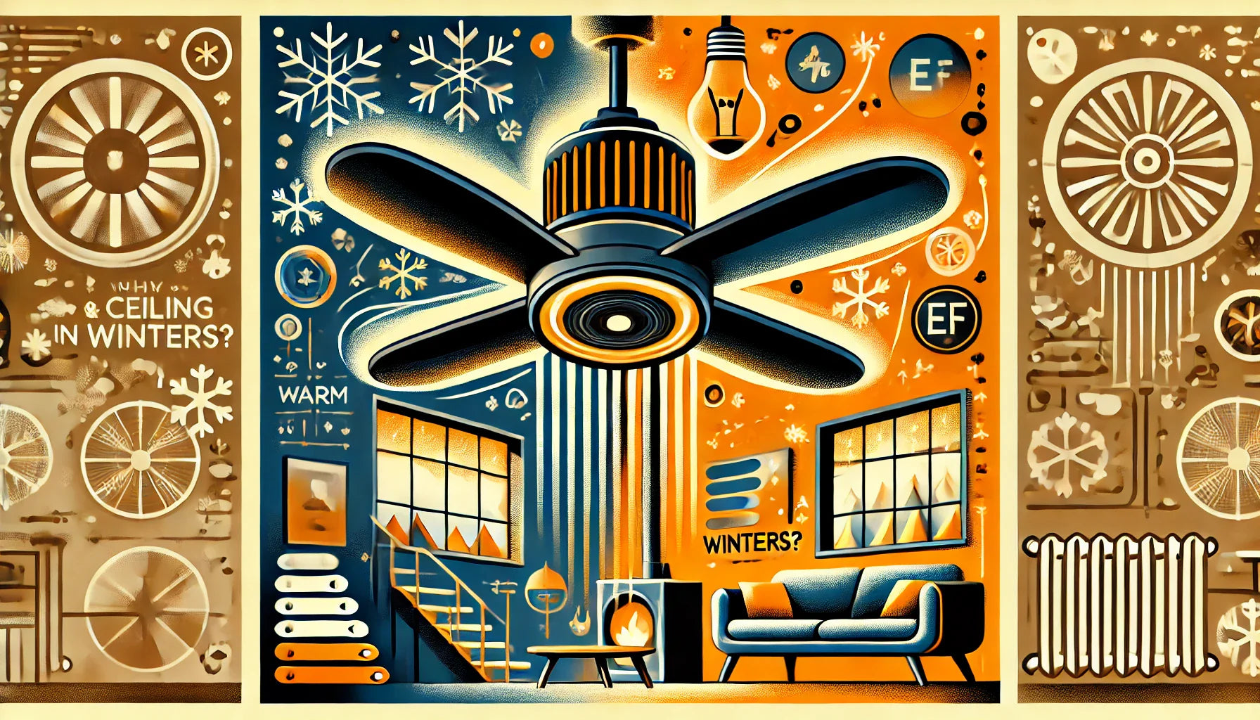 Why Do People Use Ceiling Fans in Winters?