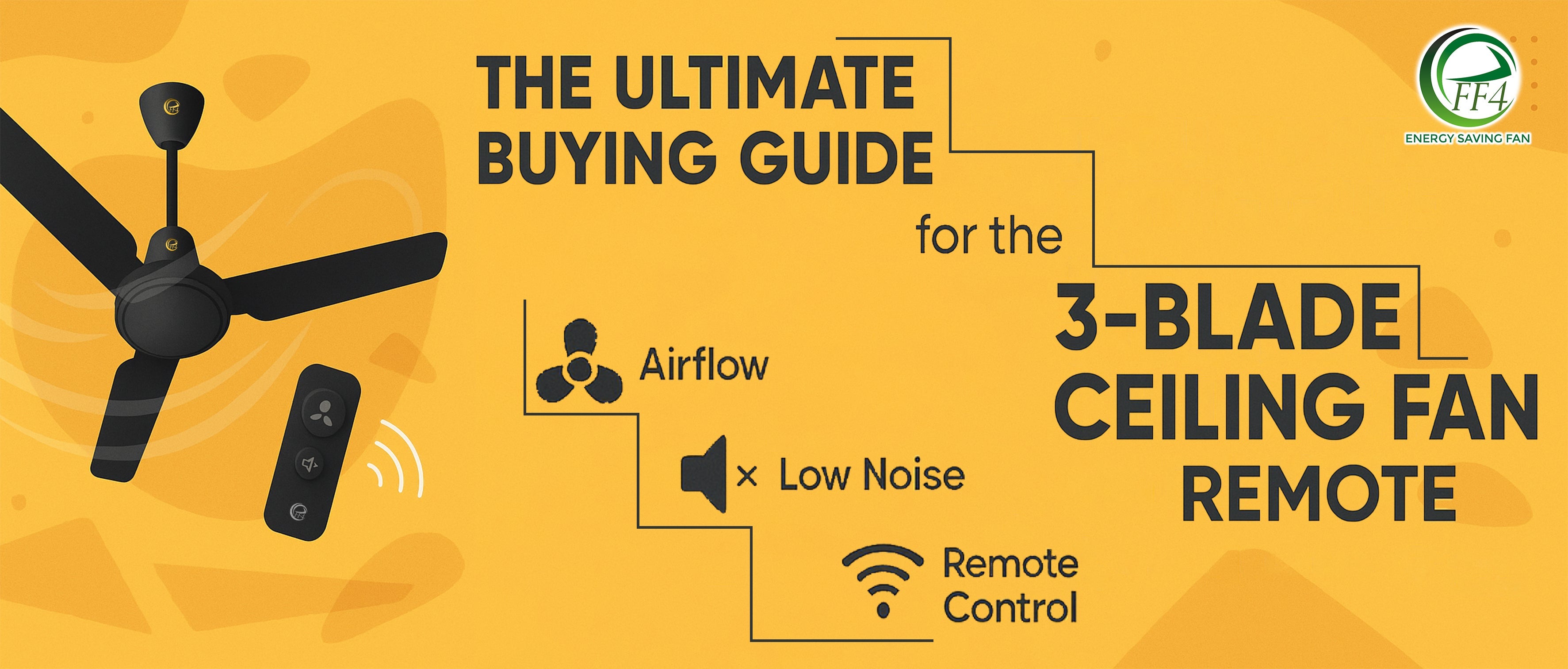 The Ultimate Buying Guide For The 3 Blade Ceiling Fan with Remote