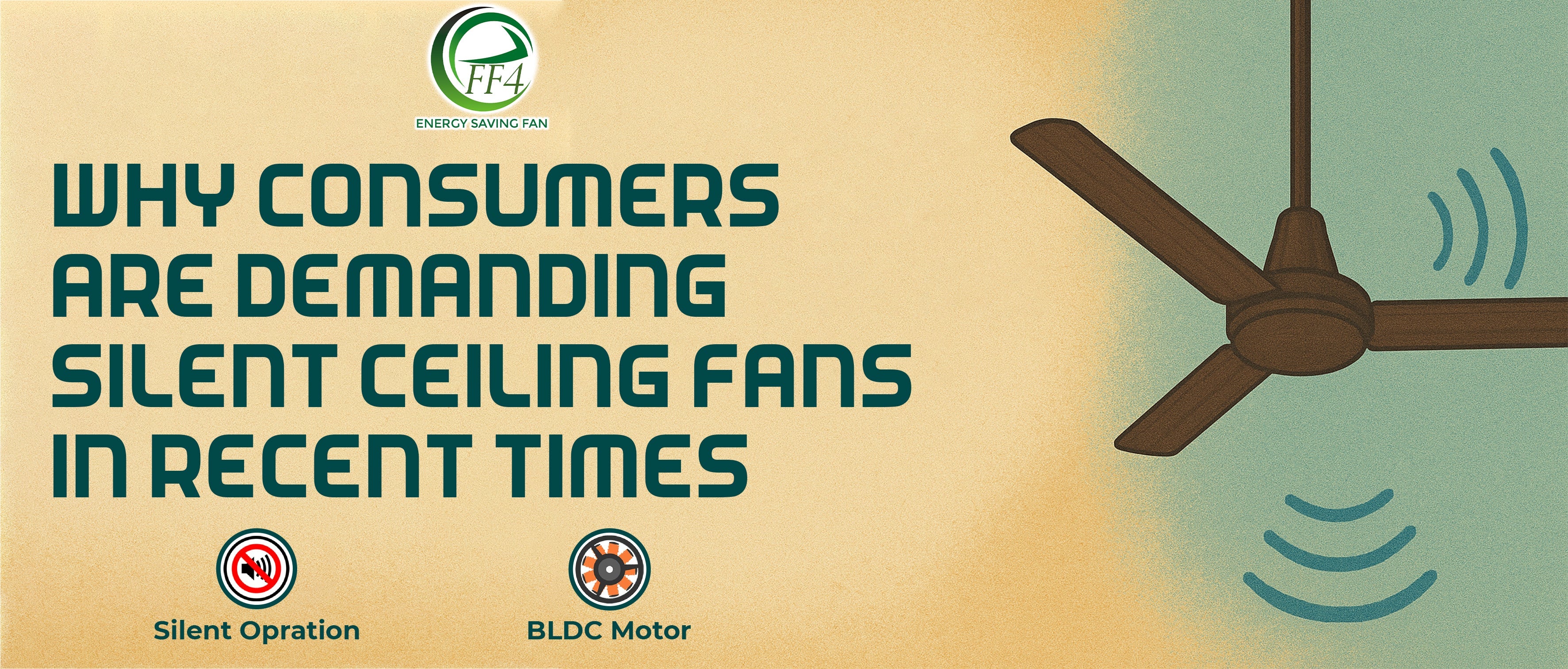 Why Consumers Are Demanding Silent Ceiling Fans in Recent Times