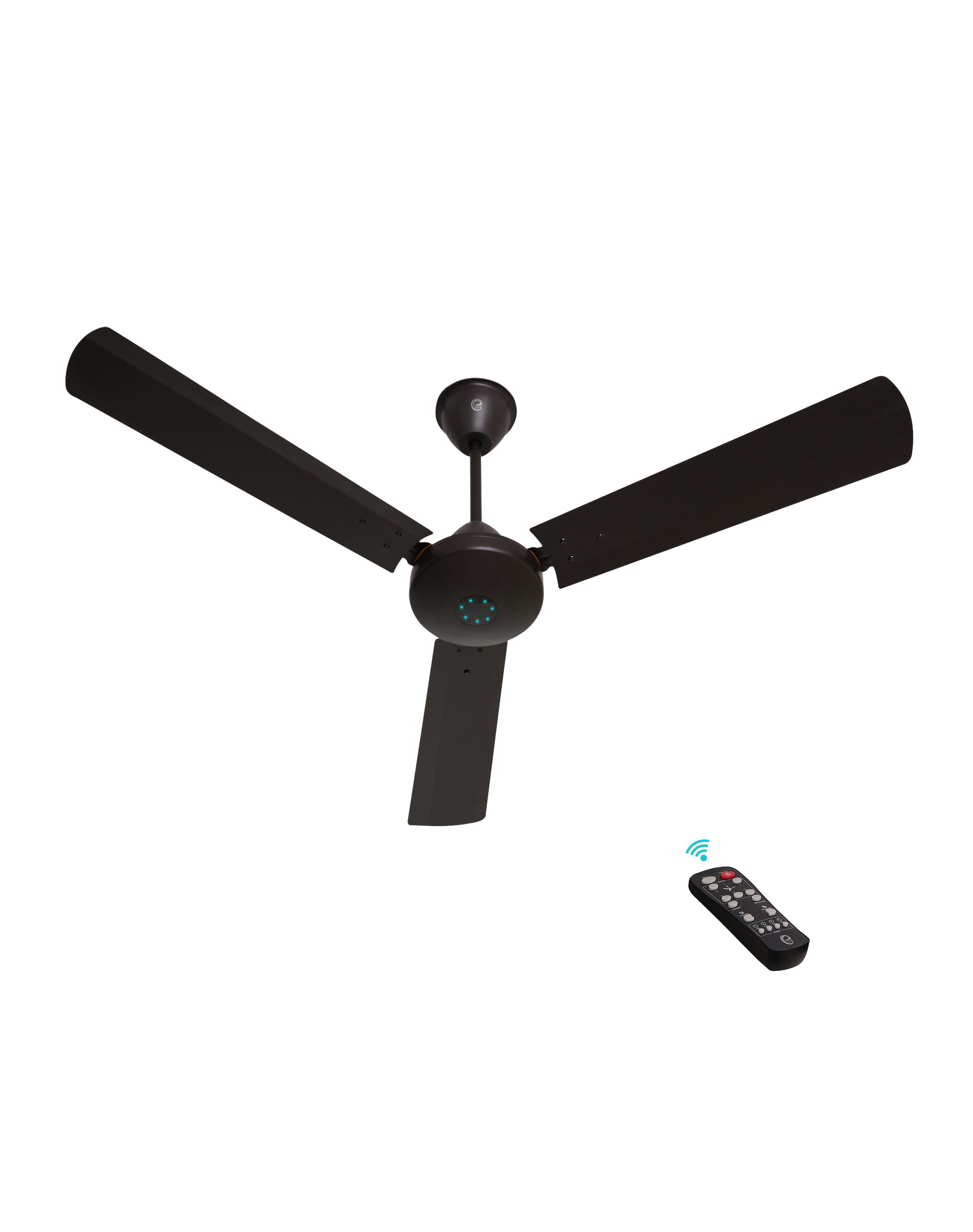 eFF4 Sino1200 mm 3 Blade 5 Star power Saving Ceiling fan with BLDC Motor | Remote control | Decorative Fan with Lights | High Air Flow (Classic)