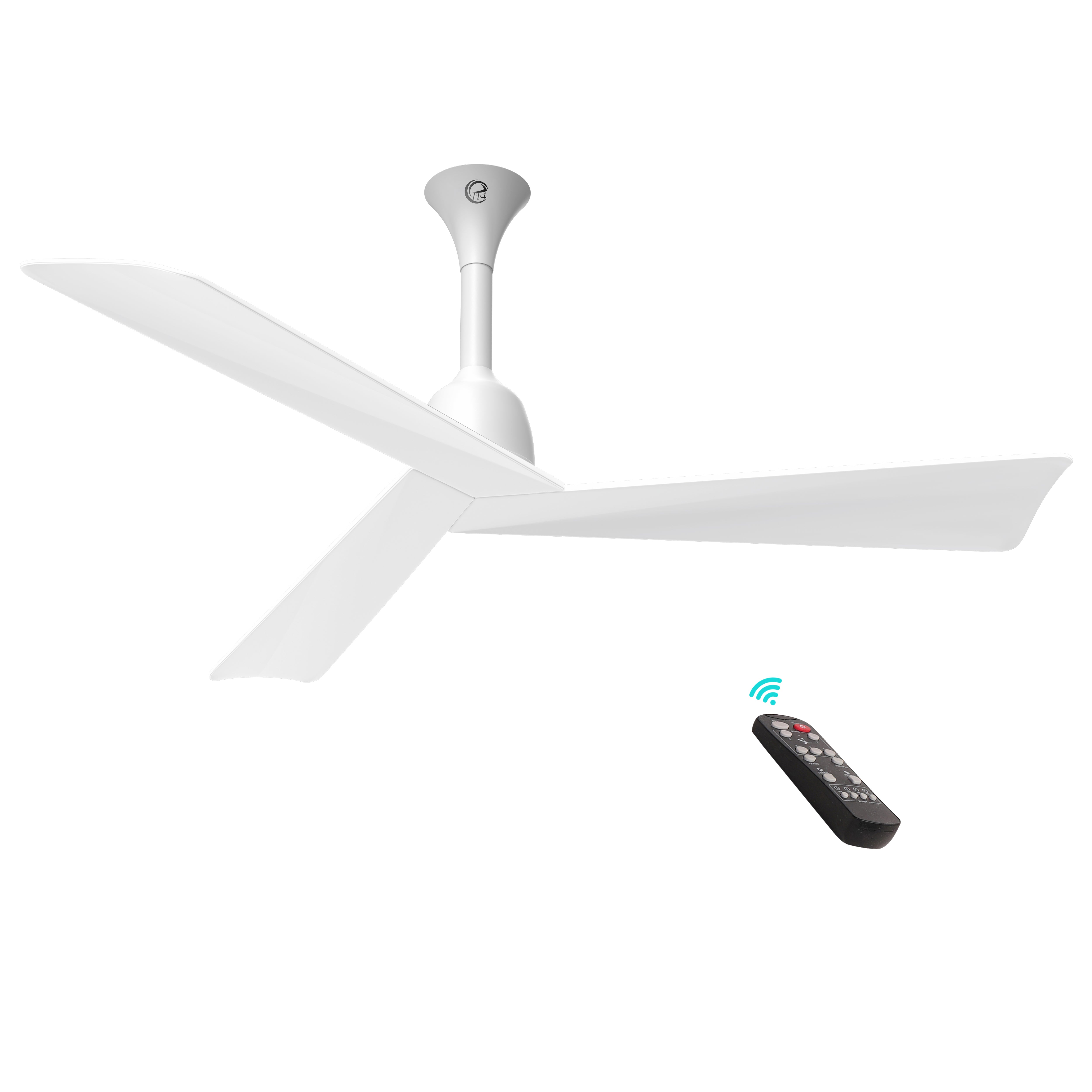 eFF4 Fabulous 1320mm 3 Blade 5 Star BLDC Ceiling Fan, Aerodynamic ABS Blades